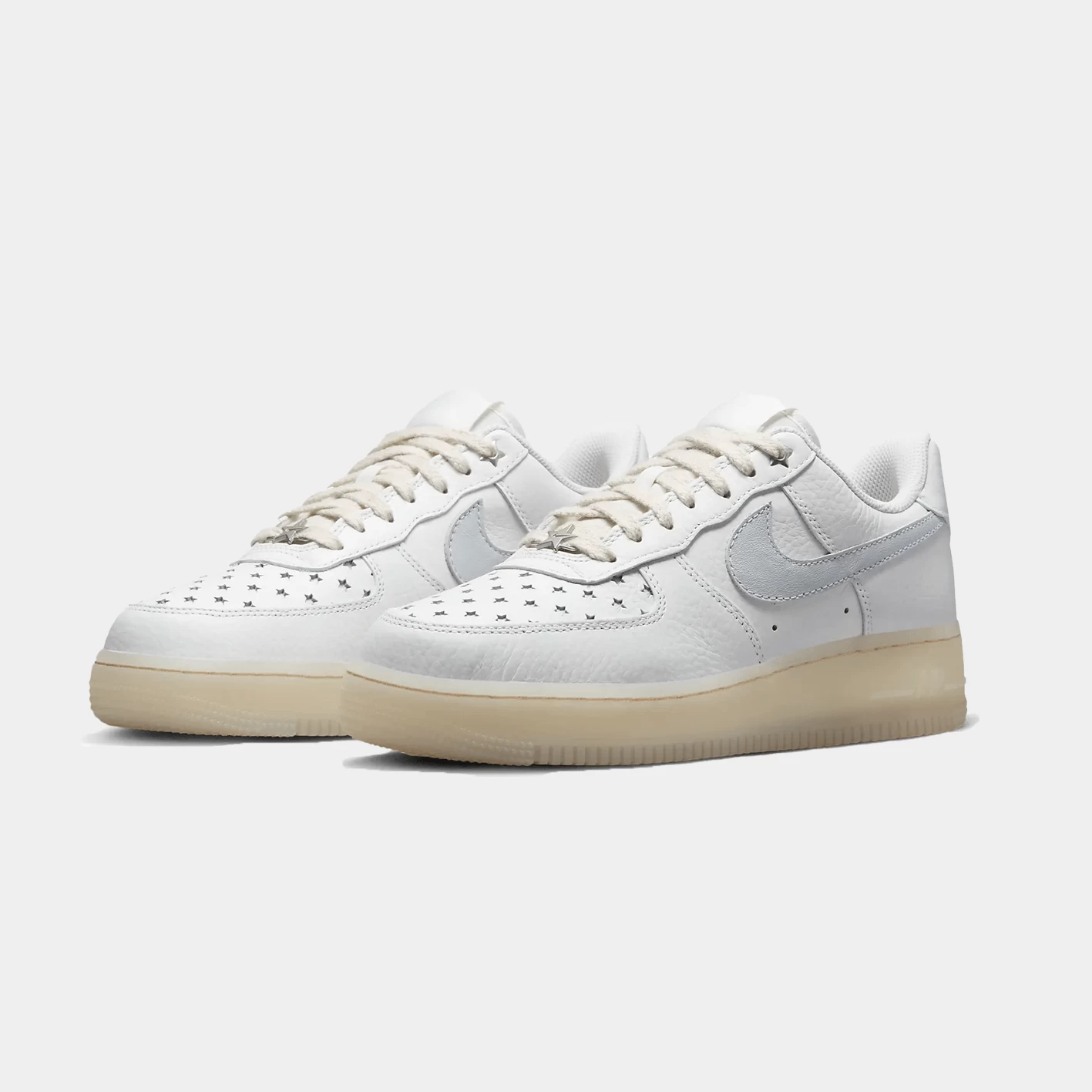 Nike Air Force 1 Summit White / Light Orewood Brown – Bild 2