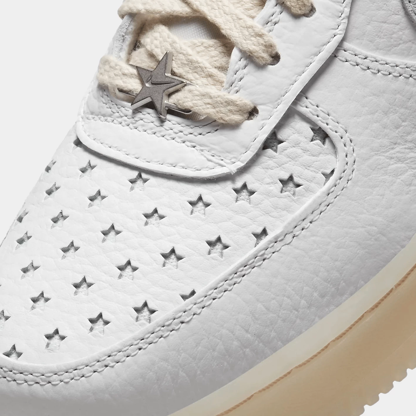 Nike Air Force 1 Summit White / Light Orewood Brown – Bild 5