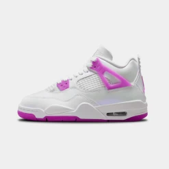 Nike Air Jordan 4 White Hyper Violet