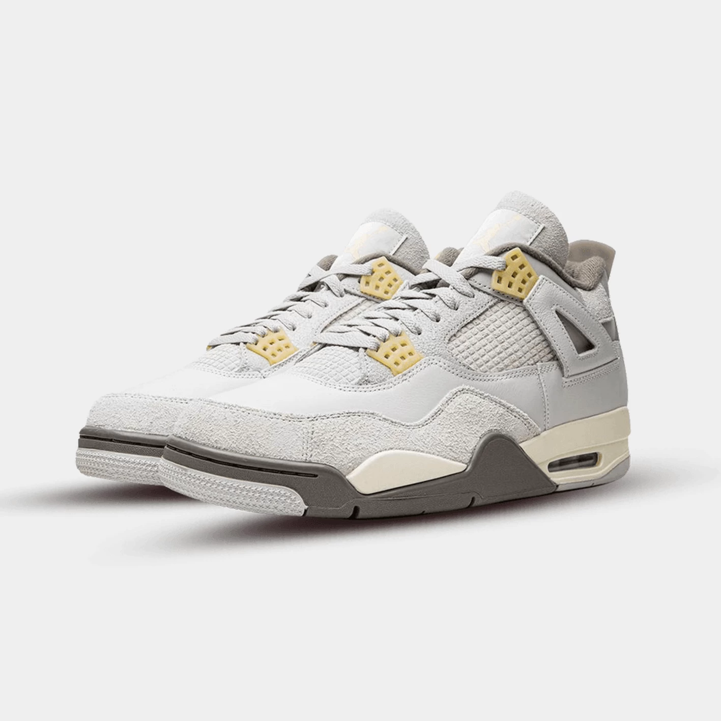 Jordan 4 Craft Grey Photon Dust – Bild 2