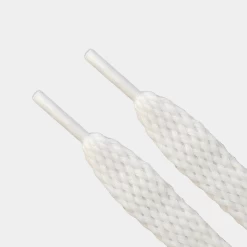 Flat Cord Laces White