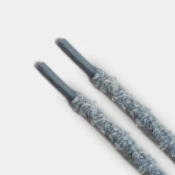 Fuzzy Laces Baby Blue