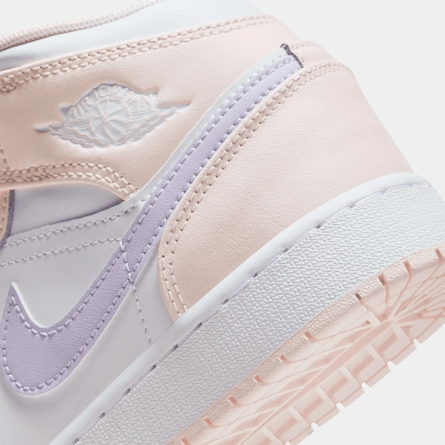 Jordan 1 Mid Violet Pink Wash Pastell Violet â Bild 5