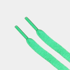 Laces Medium Green Flache Schnürsenkel 8mm