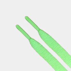 Laces Apple Green Flache Schnürsenkel 8mm