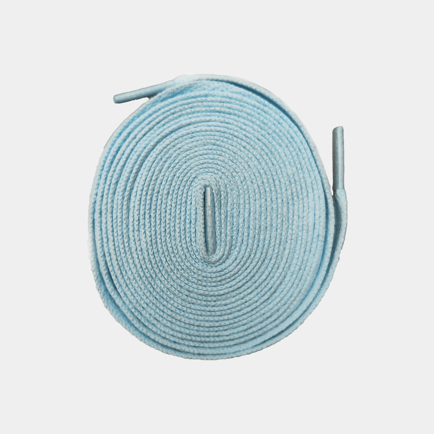 Laces Baby Blue Flache Schnürsenkel 8mm – Bild 2