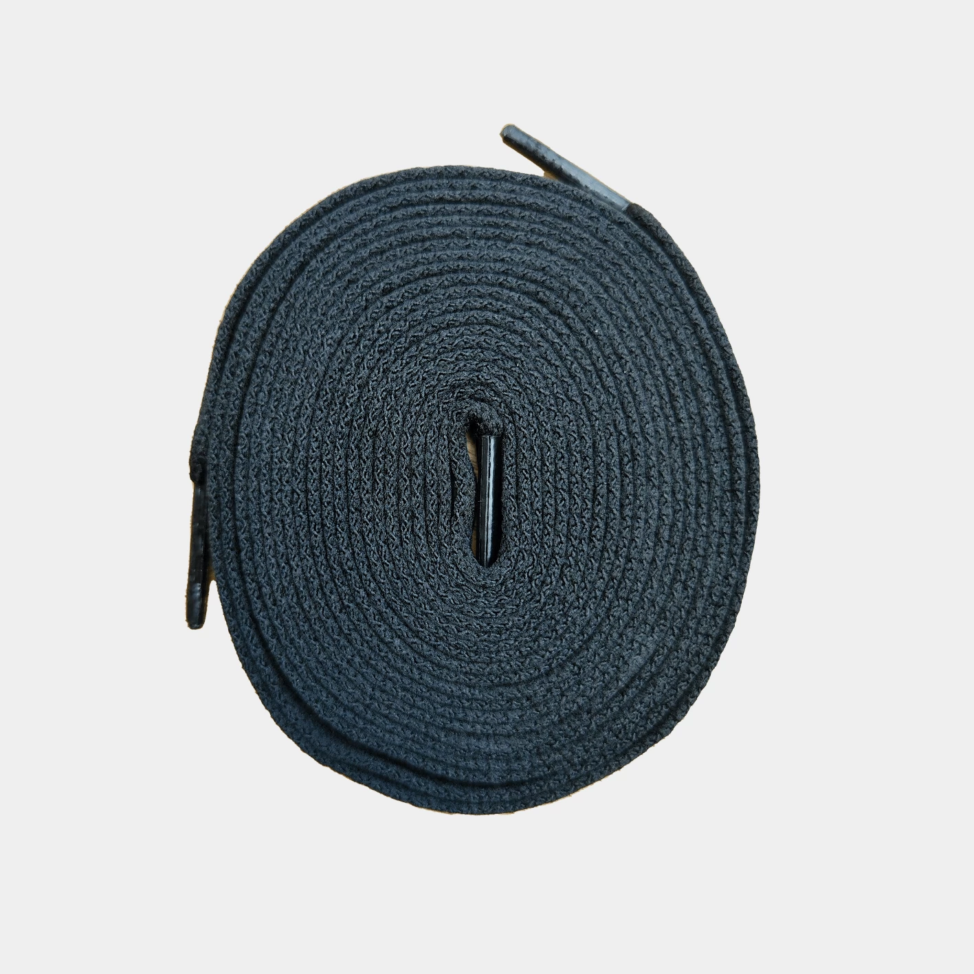 Laces Schwarz Flache Schnürsenkel 8mm – Bild 2