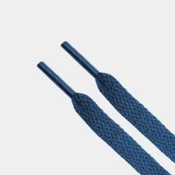 Laces Navy Blue Flache Schnürsenkel 8mm