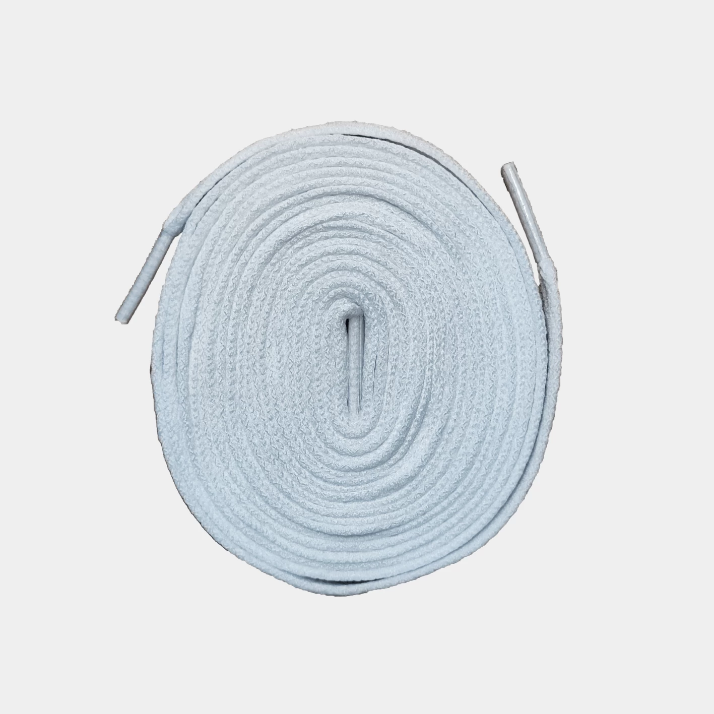 Laces White Flache Schnürsenkel 8mm – Bild 2